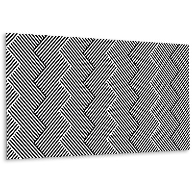 Nástenný panel PVC Geometrické čiary