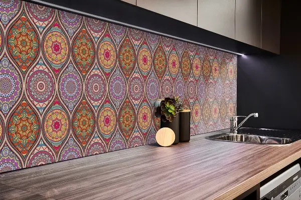 Samolepiaci obkladový panel Dekoratívna krásna mandala