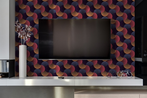 Nástenný panel PVC Retro vzor