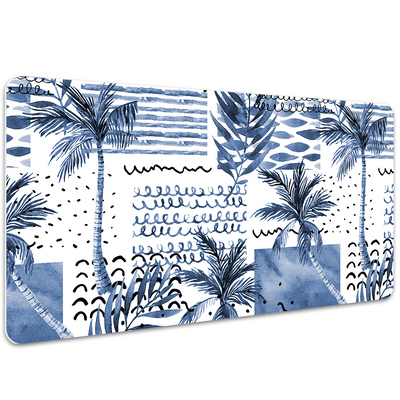 Pracovná podložka s obrázkom modrá palma
