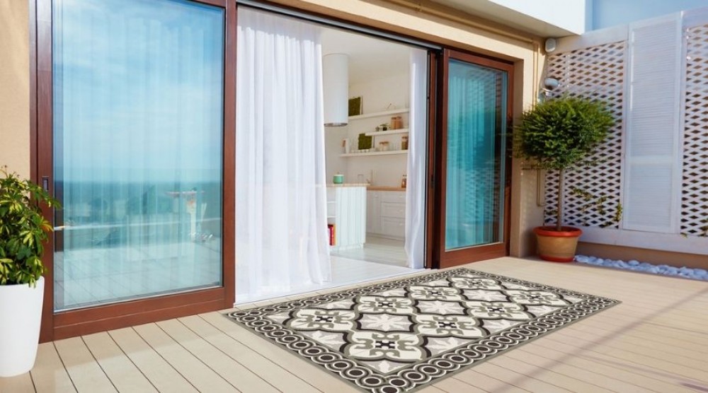 Marocký koberec na terasu